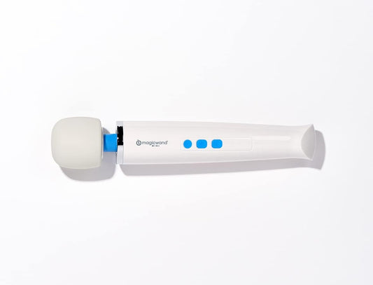Mini HV-135 Cordless Multi-Speed Personal Massager - Compact Design with Soft Silicone Head & Flexible Neck for Neck, Hand, Back, Muscle, and Head Relief